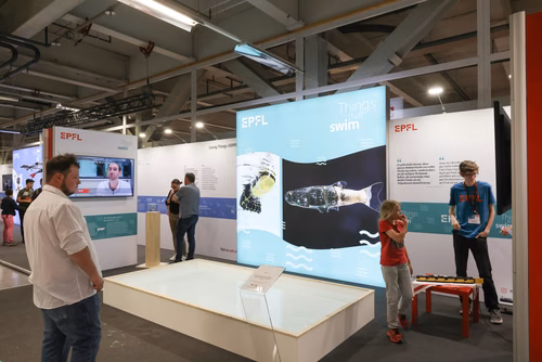 L’EPFL vous propose d’explorer ces liens étroits entre science et monde animal à travers une exposition de 200m2 présentant une sélection de projets de recherche issus des laboratoires de l’École.