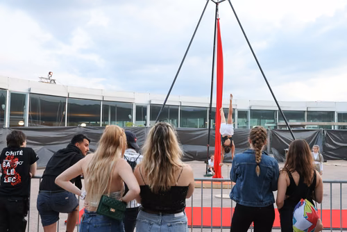 For the 40th year, EPFL campus morph into a humongous music festival!