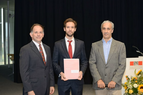 Remise des masters en informatique et systèmes de communication, le 1 octobre 2016