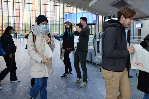 Journée des Gymnasiens accueil et stands 
