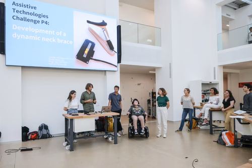 Durant le cours intitulé « Assistive Technology Challenge », des étudiants de l’EPFL ont développé des solutions personnalisées pour des patients atteints de handicap moteur.