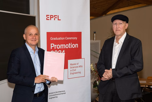 Remise des masters en Génie Civil 