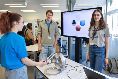 Journée de sensibilisation aux Sciences à Soleure. Organisé par le service de promotion des études 