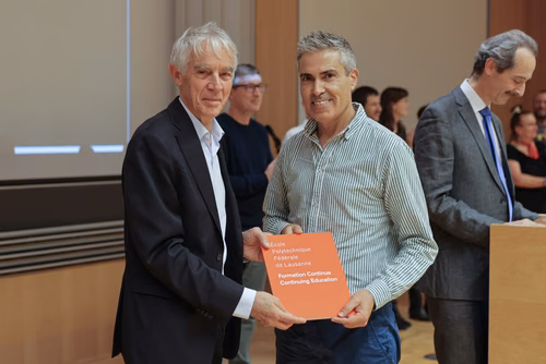 LEARN - remise des certificats du CAS ESIS