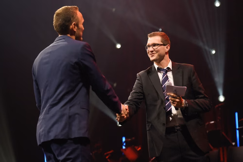 At the graduation ceremony held on Saturday morning, the students received their Master's degree in front of a crowd of 3,000 people made up of family and friends, professors and special EPFL guests.