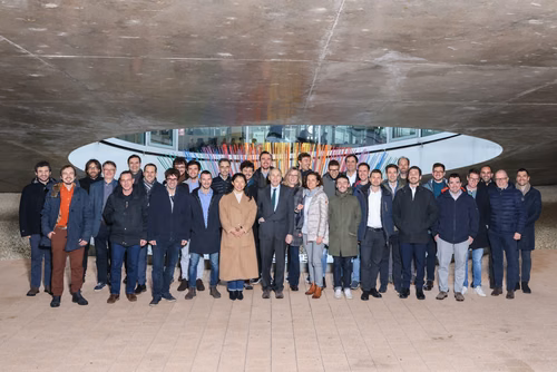Introduction by Dean Katrin Beyer and Prof. Stephen Foster (President of the International Federation for Structural Concrete, fib). Lecture by Prof. Aurelio Muttoni, conclusion by Prof. Andreas Mortensen (EPFL Associate Vice President for Research).