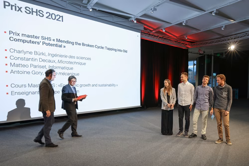 Cérémonie de remise des prix EPFL d'éducation et de recherche