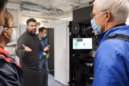 ETHZ ScopeM Visit at EPFL and at Dubochet Center