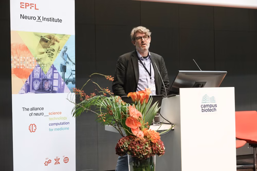 Inaugural event of the newly formed Neuro-X Institute at EPFL.