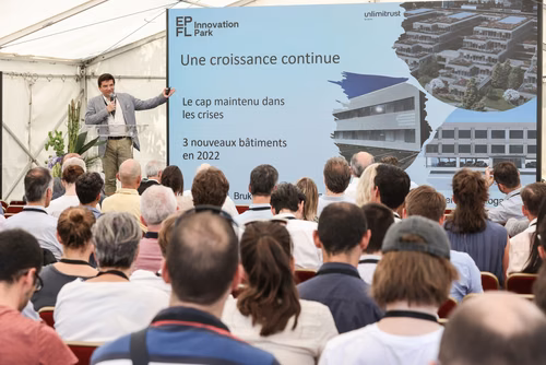 Passé, présent et futur : revivez l’évolution de l’EPFL Innovation Park vers le succès et découvrez notre vision de l’innovation pour les 30 prochaines années.