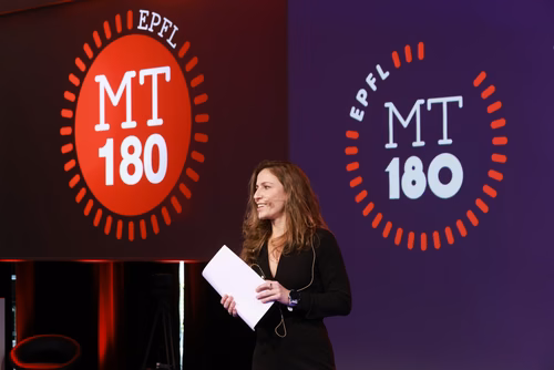 The 14 PhD Students finalists of the competition My Thesis in 180 seconds (MT180)  present their research in simple, straightforward terms in 3 minutes exactly, in English or in French, using humour, metaphores and examples.