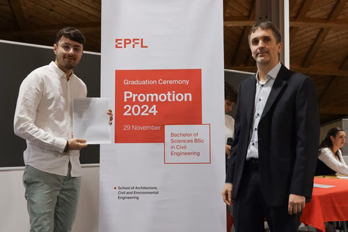 Remise des Bachelors Génie Civil