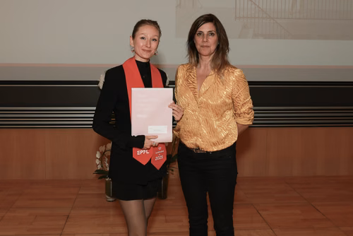 Remise des masters en architecture