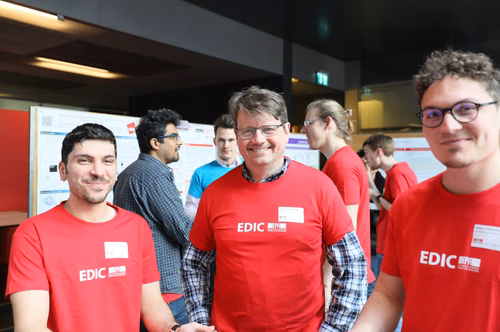 The EDIC Open House is an annual event hosted by the School of Computer & Communication Sciences (IC) at EPFL to help prospective PhD students make an informed decision about their studies.