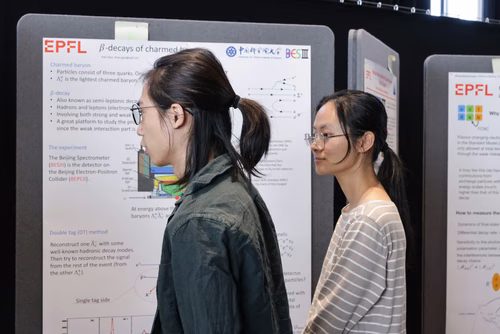 Session posters et présentations lors de la "PHYSICS DAY 2023"