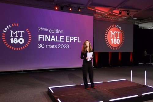 The 14 PhD Students finalists of the competition My Thesis in 180 seconds (MT180)  present their research in simple, straightforward terms in 3 minutes exactly, in English or in French, using humour, metaphores and examples.