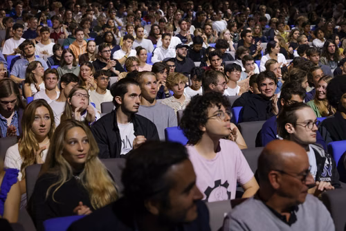 Journée d'accueil des nouveaux étudiants sur le campus