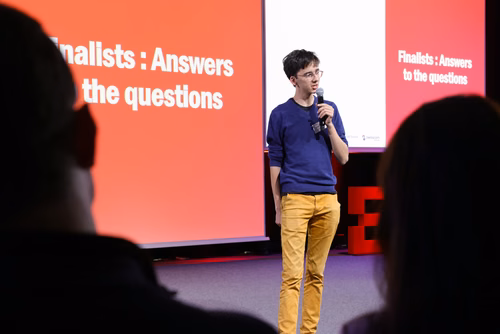 13th edition of the Startup Champions Seed Night 2024 at the Rolex Forum at EPFL.