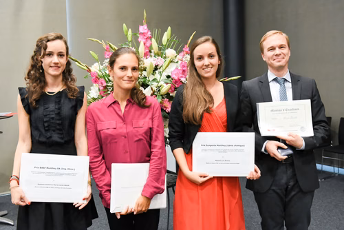 Remise des masters Chimie et génie chimique, le 1 octobre 2016