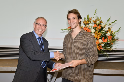 Remise des masters en Ingénierie de l'environnement, le 1 octobre 2016
