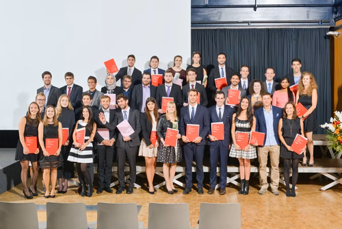 Remise des masters en Ingénierie civile, le 1 octobre 2016
