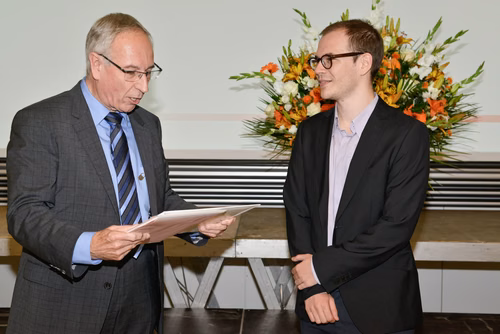 Remise des masters en Ingénierie de l'environnement, le 1 octobre 2016