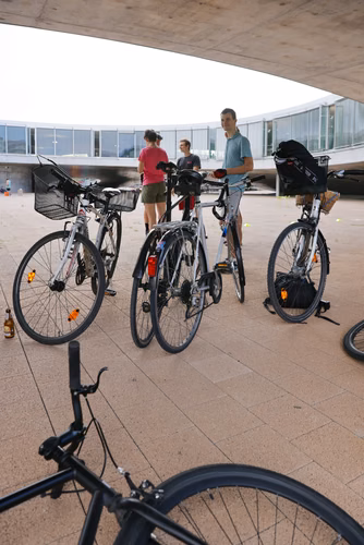Festive event at the closing of Bike to Work 