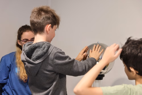 To celebrate 100 years of quantum science and technology, we invite you to discover the strange and fascinating world of quantum physics through hands-on activities, interactive demonstrations, workshops, and engaging talks.