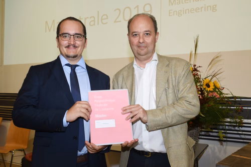 Remise des masters en science et génie des Matériaux