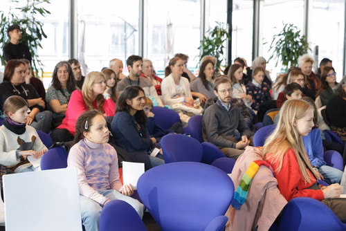 Atelier robotique pour les filles Campus Biotech, remise des attestations