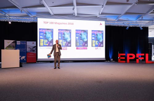 La Startup Champions Seed Night est un évènement annuel présentant plus de 20 startups parmi les plus prométeuses de l'EPFL et de Suisse