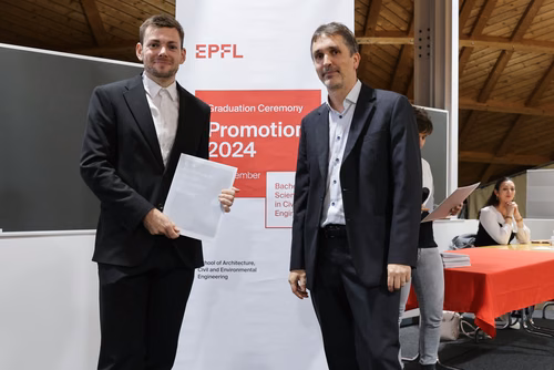 Remise des Bachelors Génie Civil