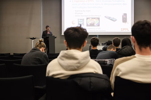Journées des gymnasiens accueil et stands 