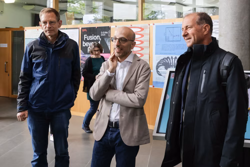 As part of Fusion Week, a global celebration of fusion energy, the Swiss Plasma Center and the Laboratory for Experimental Museology (eM+) are pleased to welcome you to their immersive exhibition: Fusion, beyond Fiction: a journey into the future of energy. 