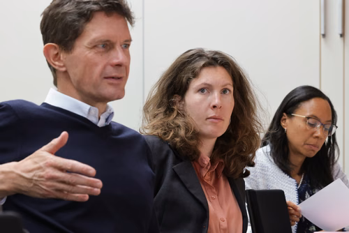 Visite du laboratoire de la prof. Tiffany Abitbol (Laboratoire des matériaux durables)  organisé par le Development Office, philanthropie