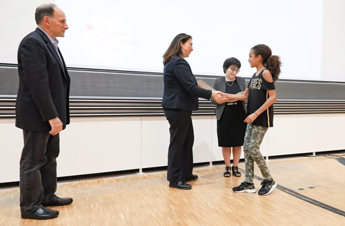 Remise des attestations « Internet & Code pour les filles » de Lausanne