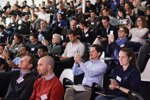 13th edition of the Startup Champions Seed Night 2024 at the Rolex Forum at EPFL.