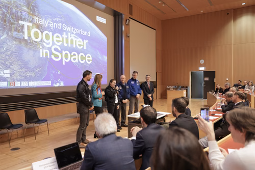 Italy and Switzerland have a long-term record of successful collaboration in space. Researchers from both countries collaborate on the most important space missions, supported by industries and small-medium enterprises on both sides of the Alps.