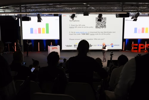 12th edition of the Startup Champions Seed Night 2023 at the Rolex Forum at EPFL