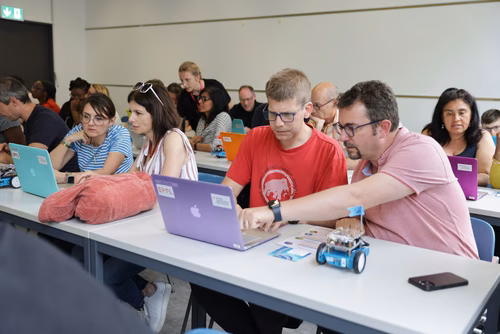 Le Meet up national annuel du Coding club des filles sur le campus de l’EPFL