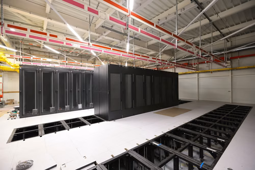 Chantier Centrale de Chauffe-Data Center