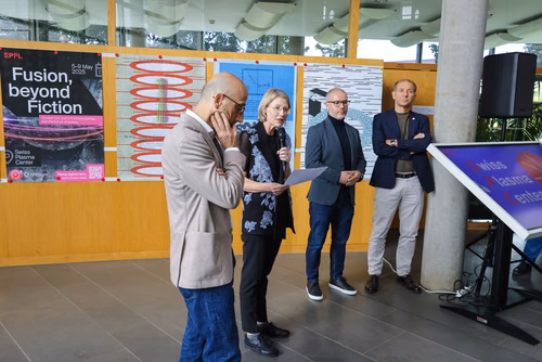 As part of Fusion Week, a global celebration of fusion energy, the Swiss Plasma Center and the Laboratory for Experimental Museology (eM+) are pleased to welcome you to their immersive exhibition: Fusion, beyond Fiction: a journey into the future of energy. 