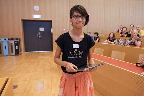 Le Meet up national annuel du Coding club des filles sur le campus de l’EPFL
