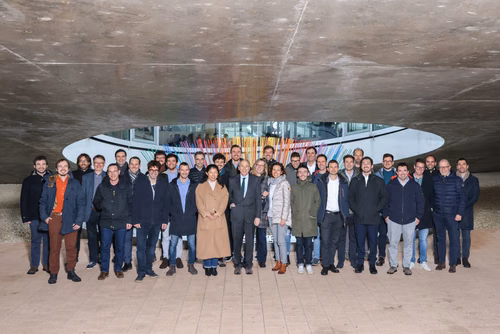 Introduction by Dean Katrin Beyer and Prof. Stephen Foster (President of the International Federation for Structural Concrete, fib). Lecture by Prof. Aurelio Muttoni, conclusion by Prof. Andreas Mortensen (EPFL Associate Vice President for Research).