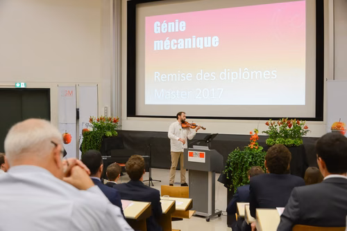 Remise des masters en Génie Mécanique