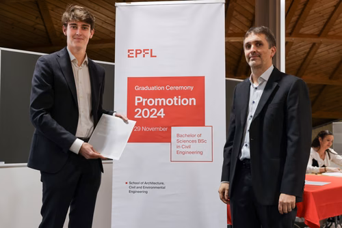 Remise des Bachelors Génie Civil