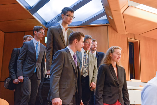 Convocation of the 2016  Physics class, october1, 2016
