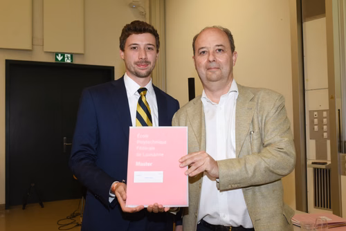 Remise des masters en science et génie des Matériaux