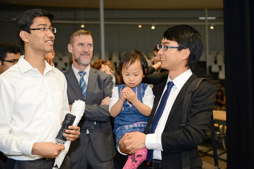 Remise des masters en informatique et systèmes de communication, le 1 octobre 2016