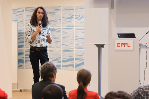The new mechanical and electronic prototyping Discovery Learning Lab – known as the Student Prototyping and Outreach Tank, or “SPOT” for short – opened its doors. Evening with the Students. (Discovery Learning Lab)